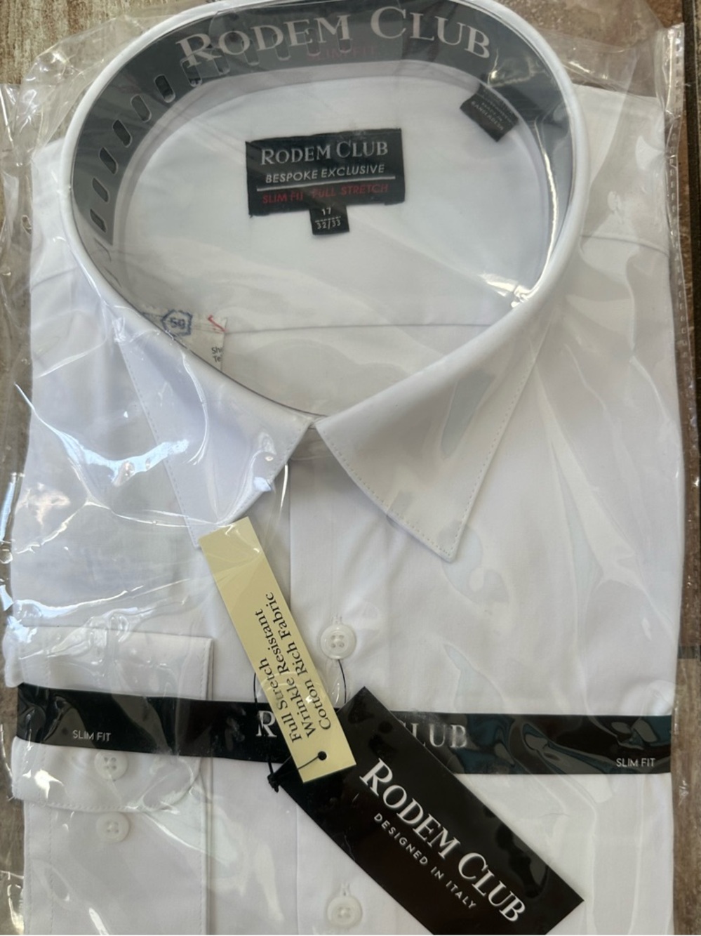Men’s White Dress Shirt